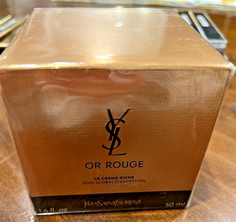 yves saint laurent anti aging cream|ysl or rouge la creme riche.